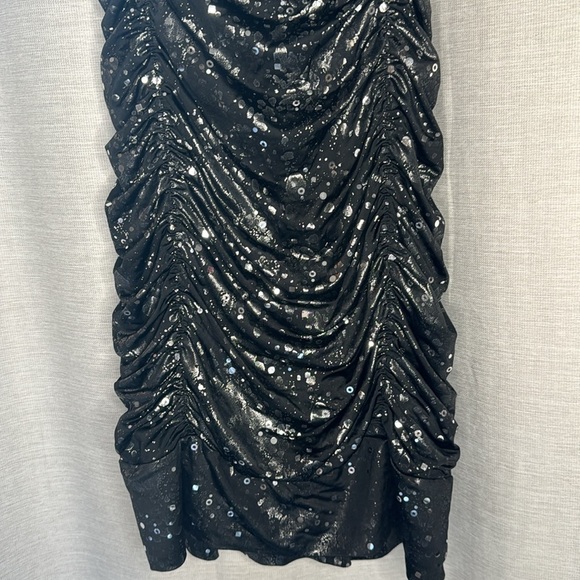 TABOO VINTAGE Y2K SPARKLE BODY-CON DRESS (L) - Picture 2 of 7